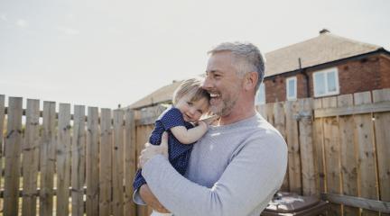 Father and daughter