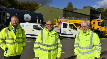 Stakeholders with bio fuel vehicles