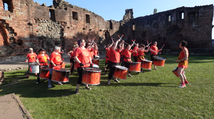 Photo of Drum Nation performing at Penrith Castle