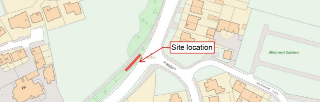 Milnthrpe Road Kendal - Location Plan