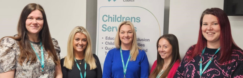 team of children's social workers 