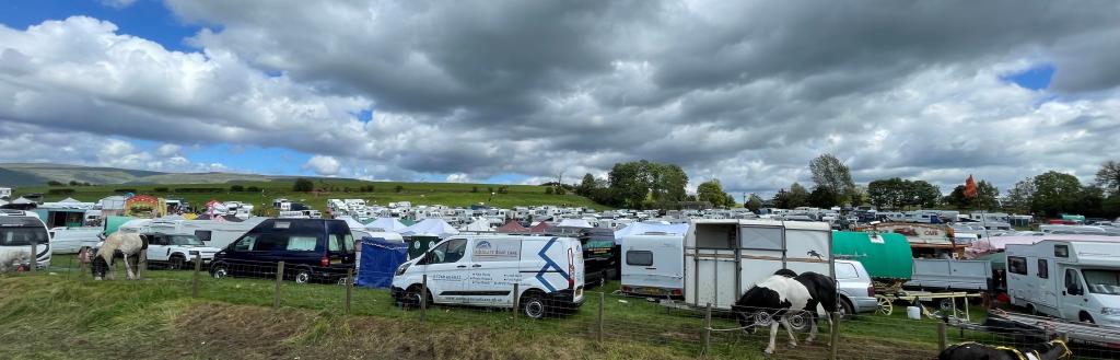 The Market Field at Appleby Horse Fair 20024