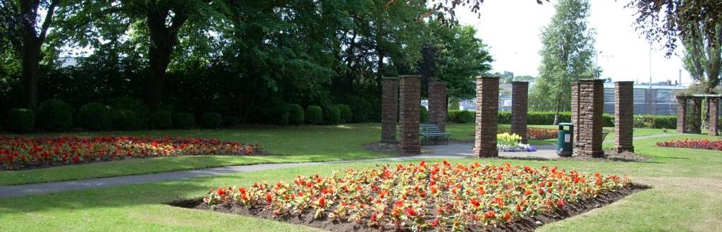 Gardens in Castle Park